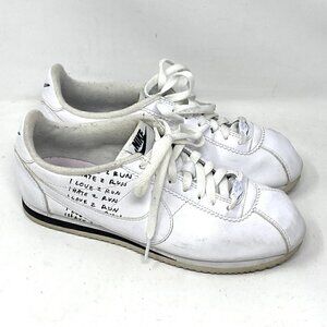 Nike Cortez x Nathan Bell White Sneakers Mens Size 8